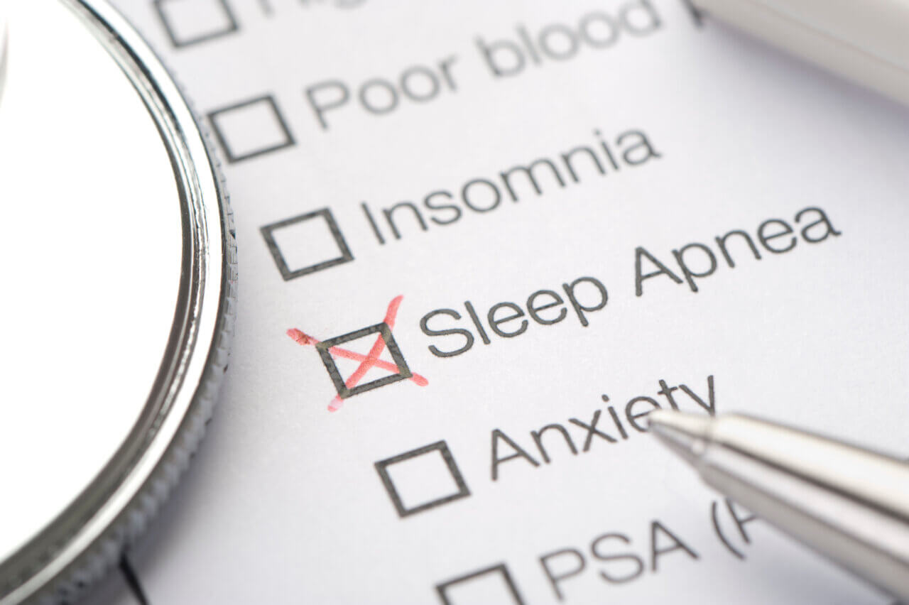 sleep apnea test results