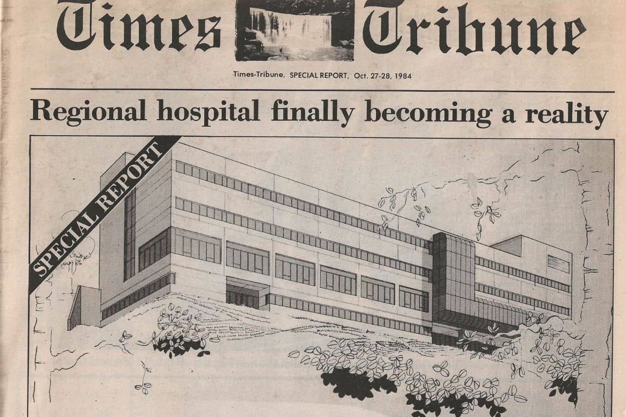 1984-85 Southeastern Kentucky Baptist Hospital in Corbin contributes assets to Baptist Hospitals