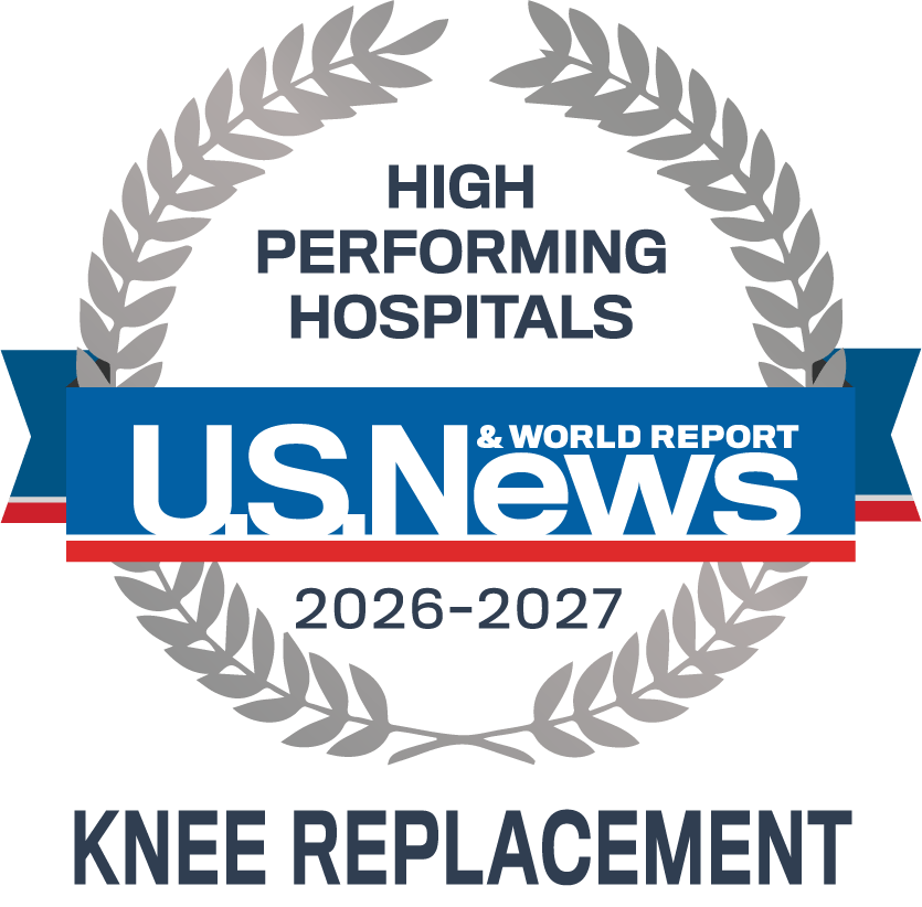 U.S. News badge for Knee Replacement