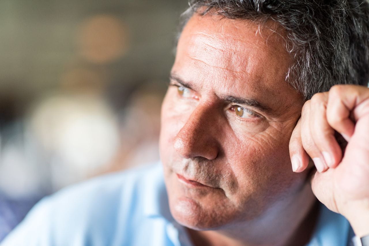 concerned man about ED