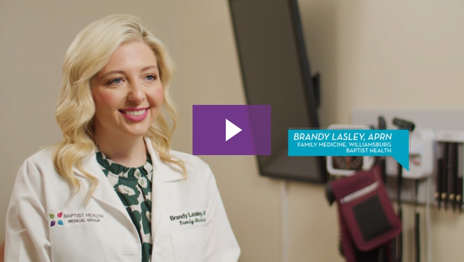 Screenshot of Brandy Lasley APRN Corbin