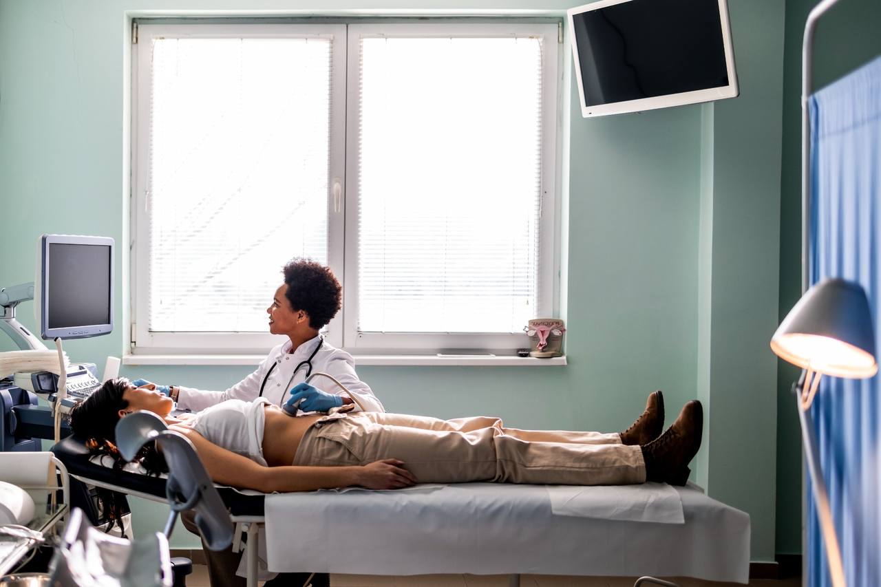 abdominal ultrasound exam