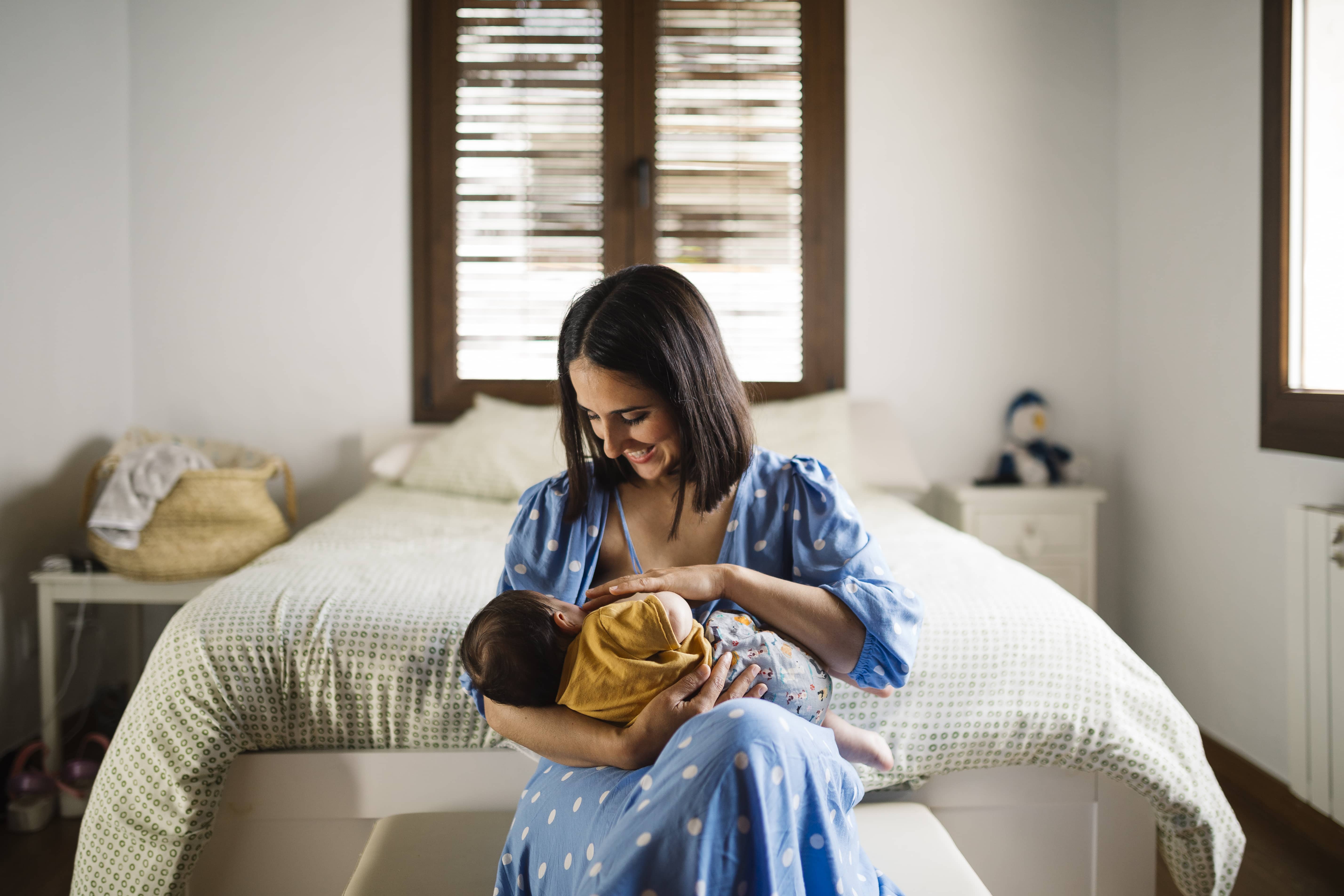 Breastfeeding Newborn and Mother
