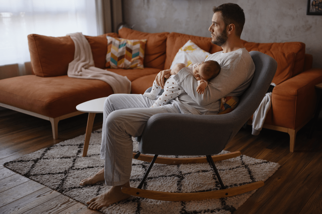 postpartum depression in men