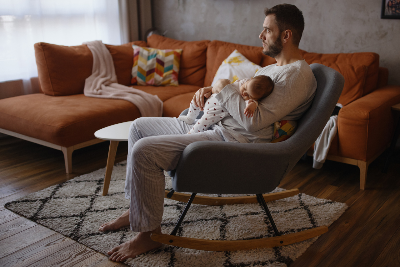 postpartum depression in men