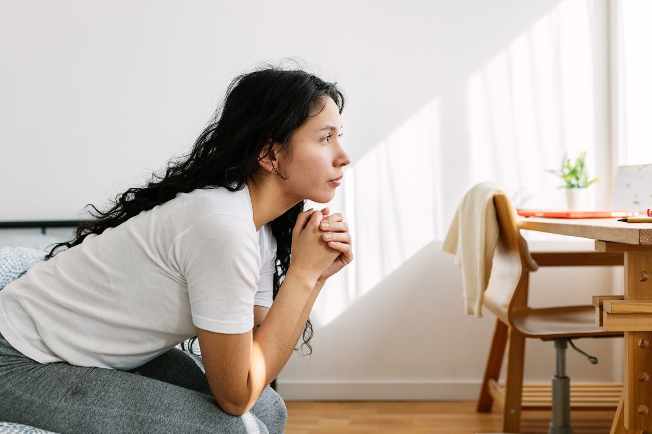 Woman thinking
