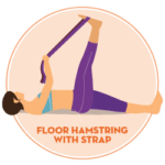 floor hamstring stretch