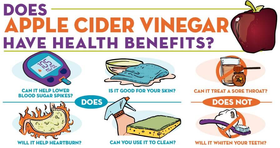 Image result for What Are Apple Cider Vinegar Benefits? infographics