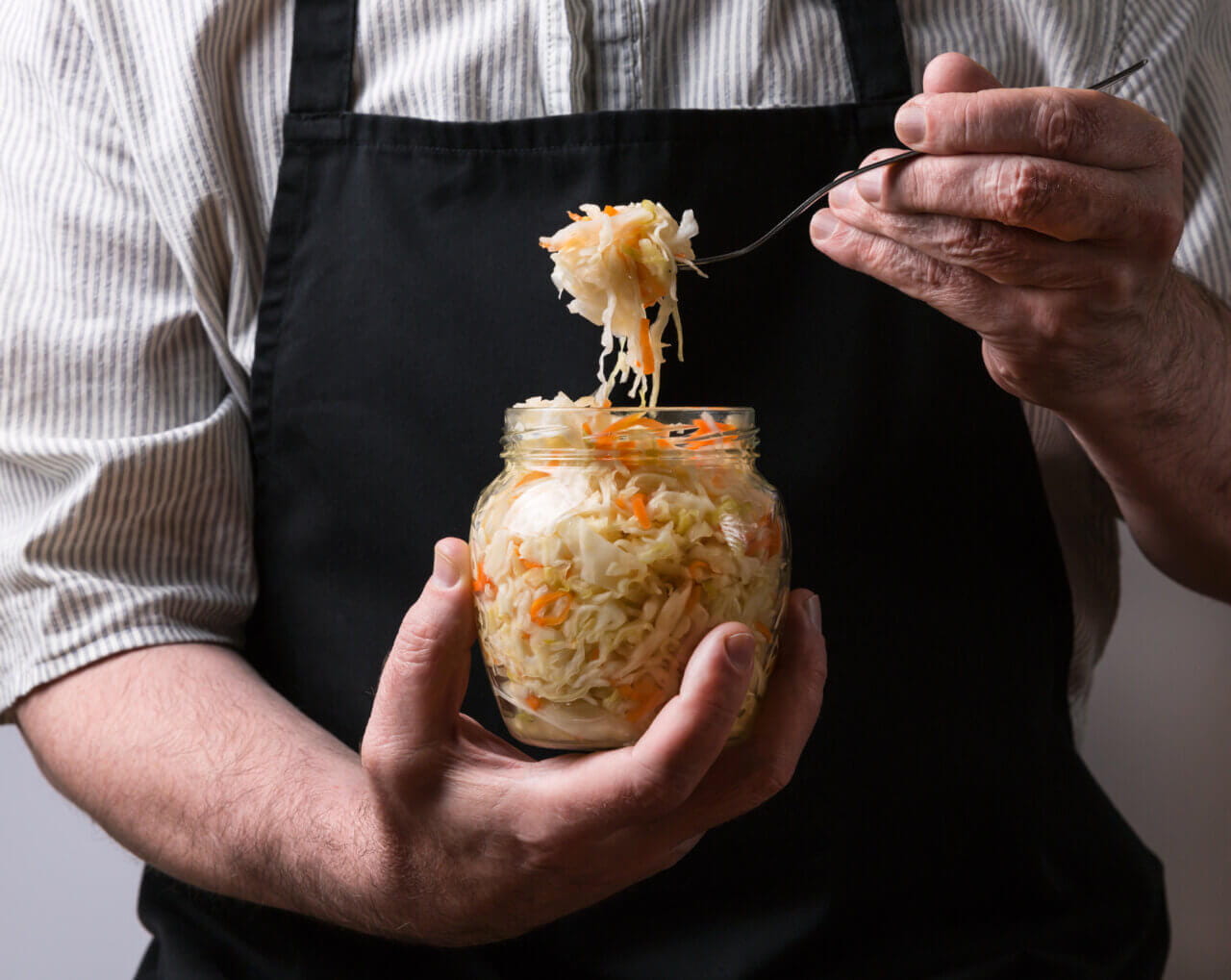 Sauerkraut full of probiotics