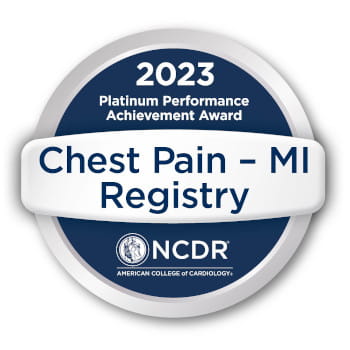 NCDR Chest Pain award 2023