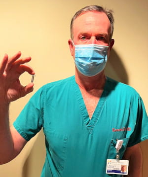 Dr. Ford with Micra Pacemaker