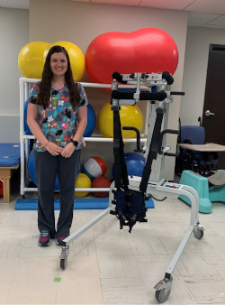 Lite gait pediatric therapy training device